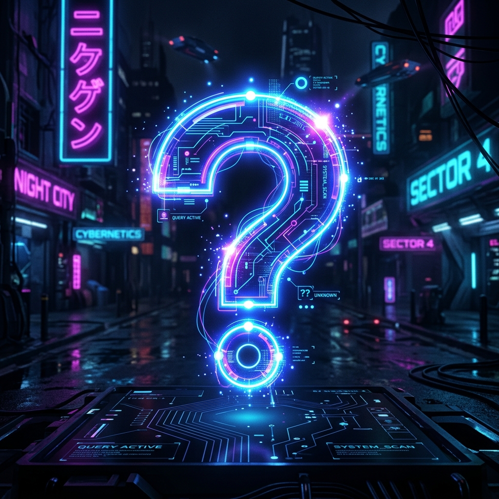 Cyberpunk Chance Card