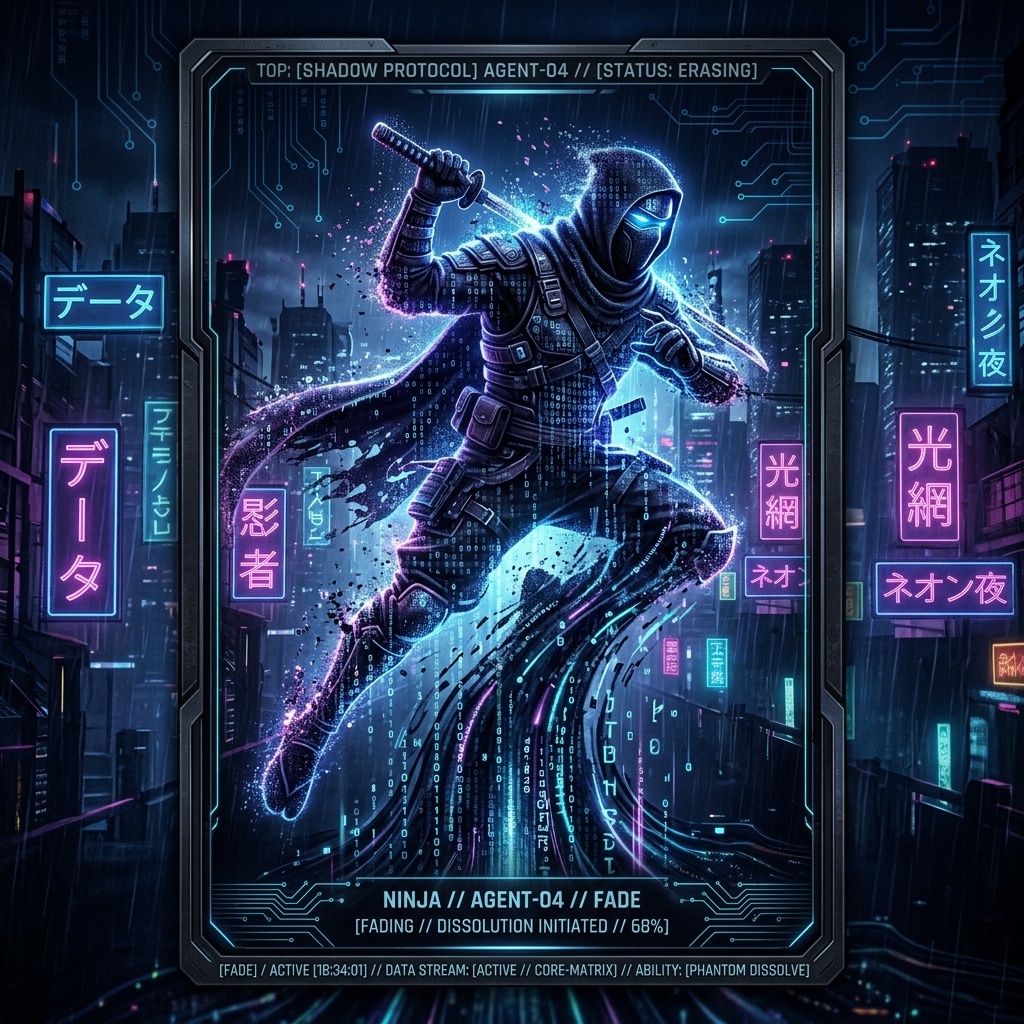Cyberpunk Card Stealth