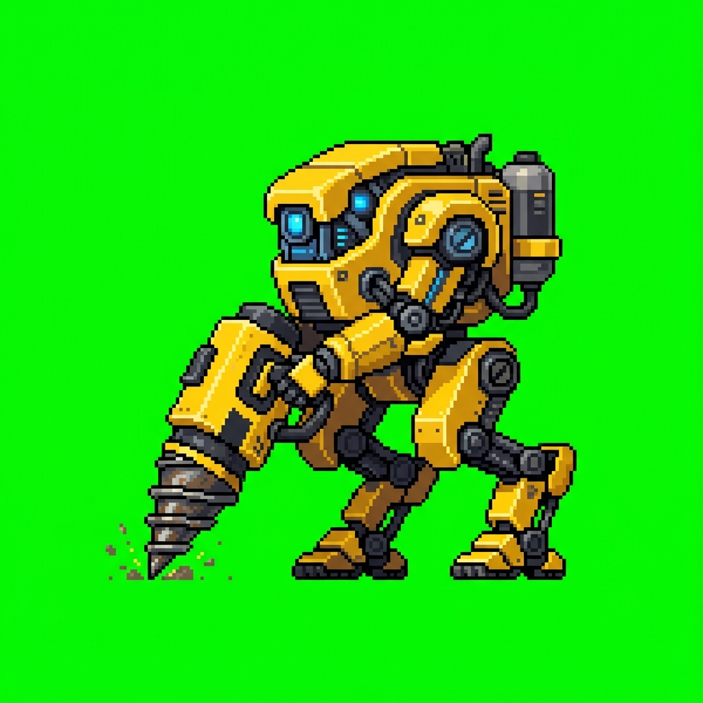 Sci-Fi Mech Sprite