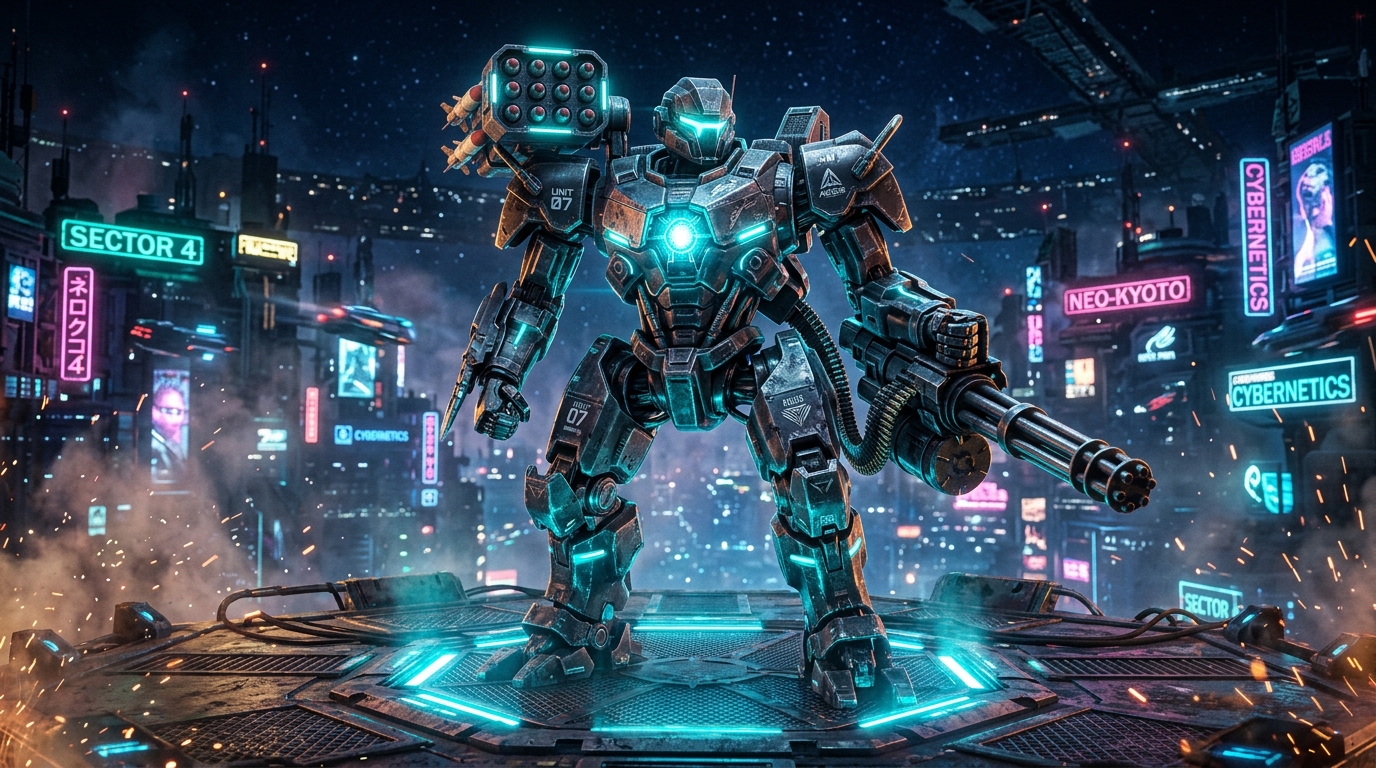 Iron Vanguard Mech Concept